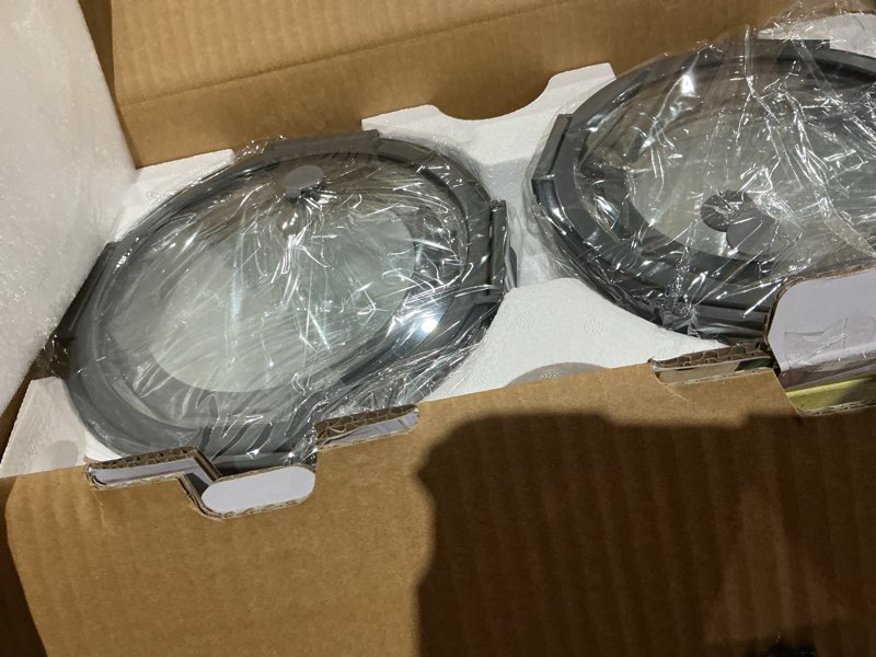 Condition photo showing Good Condition for 12-pack glass containers with tempered lids – borosilicate, oven-safe(-4°f~950°f), airtight, bpa-free, multi-size for meal prep, dishwasher safe (gray)