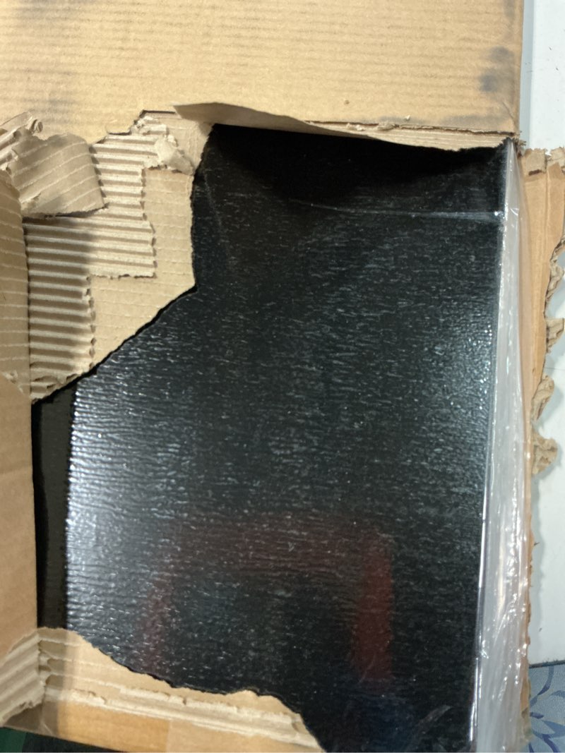 Condition photo showing Good Condition for Black RORA 24x24 Inch Peel and Stick Floor Tile 10 -Pack Self-Adhesive Waterproof Vinyl Flooring,Vinyl Floor Tiles DIY for Bathroom, Laundry,Kitchen,Living Room,40 Sq.Ft, Grey Marble Grey02 10pack