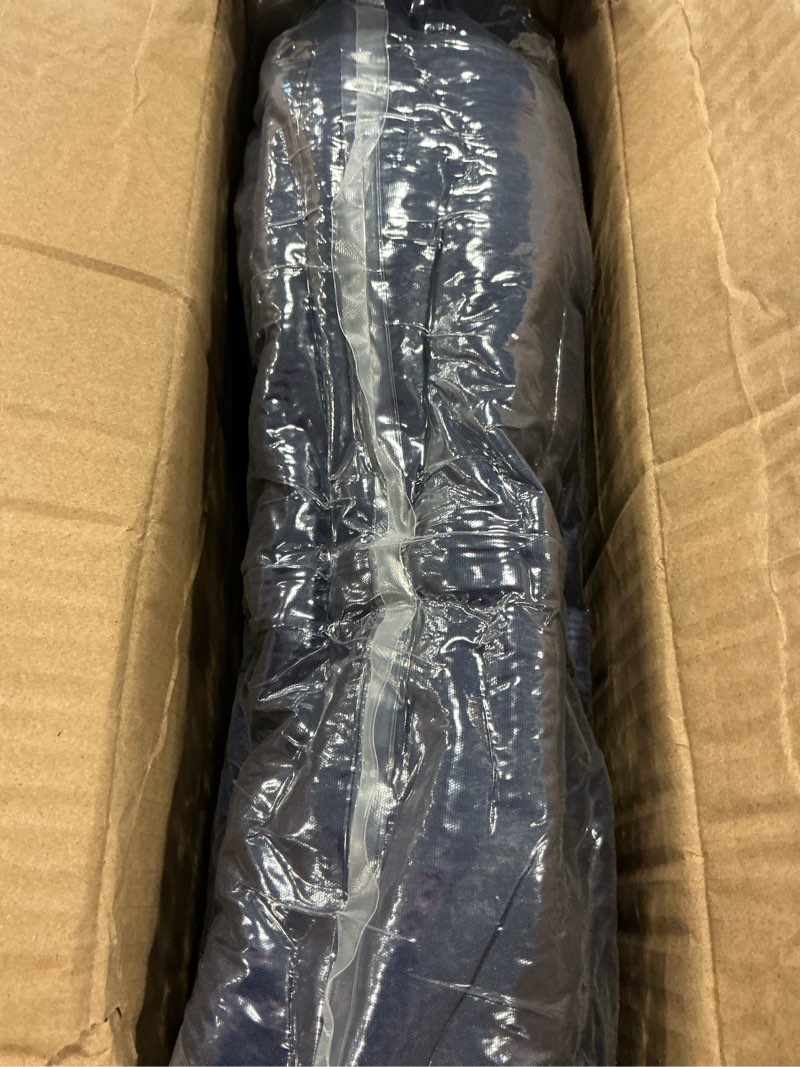 Condition photo showing Good Condition for Outdoor/Indoor Swing Replacement Cushion, 2 or 3 Seats Bench Cushions with Backrest, Thicken 4" Recliner Seat Pad for Garden/Patio, Waterproof Premium Tufted Cushion with Ties(Navy Blue-60x40x4in)