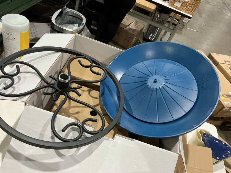 Condition photo showing Good Condition for longplus bird baths fountain outside?bird bath with 2k camera, solar powered outdoor birdbath with color night vision camera, ai bird identification, ideal gift for nature lover, parent, friend