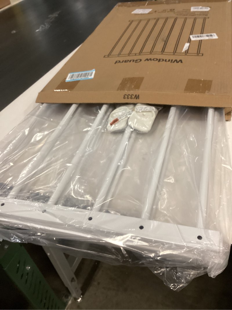 WAOWAO Window Safety Guards for Children Kids Child Toddler Pets Extra Wide White Tension Security W