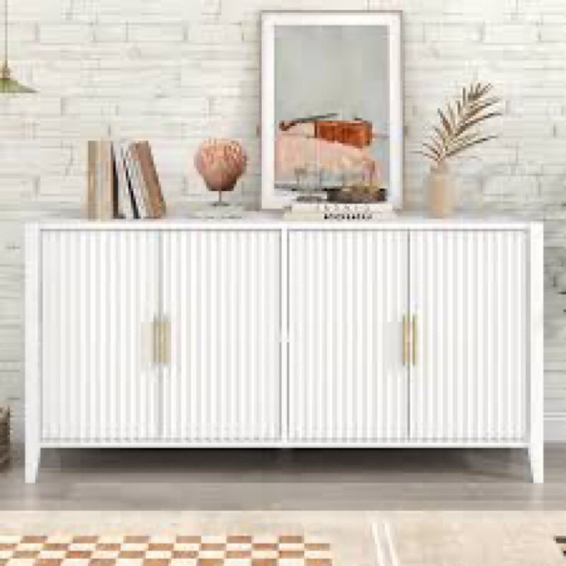 Condola Sideboard,Buffet table,Dining cabinet,Office credenza with Excellent Storage Performance