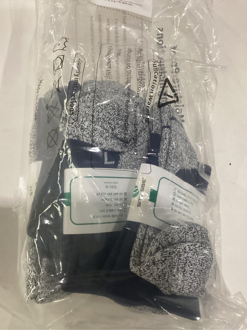 Condition photo showing Good Condition for elite cushioned compression mid-crew socks 4-pack for youth women men medium navy blue (4 pairs)