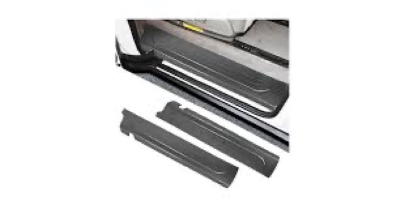 YOJOJOCO 2PCS Door Sill Protector for Kia Carnival 2026 2025 2024 2023 2022 Accessories Carbon Fiber