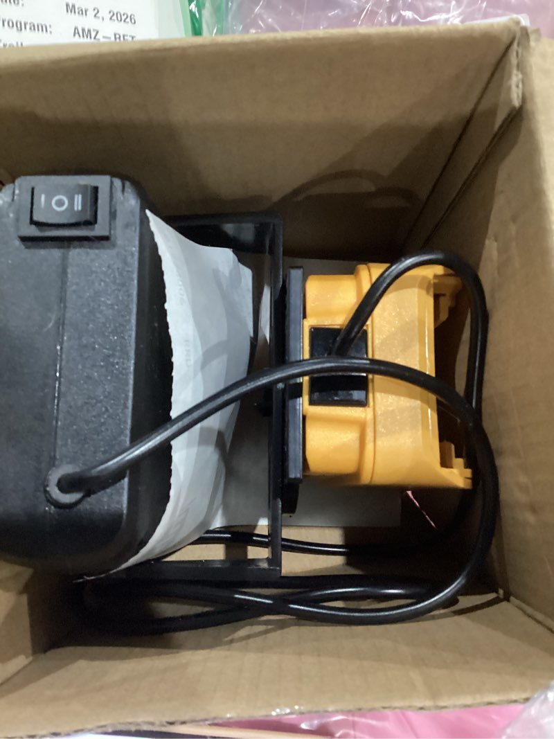 Condition photo showing Good Condition for Yoidesu 200W Portable Space Heater, with 2 USB Outputs, Compact Electric Heater for Indoor Use, Compatible with 20V MAX Batteries (DCB201, DCB203, DCB204, DCB206, DCB207, DCB208)