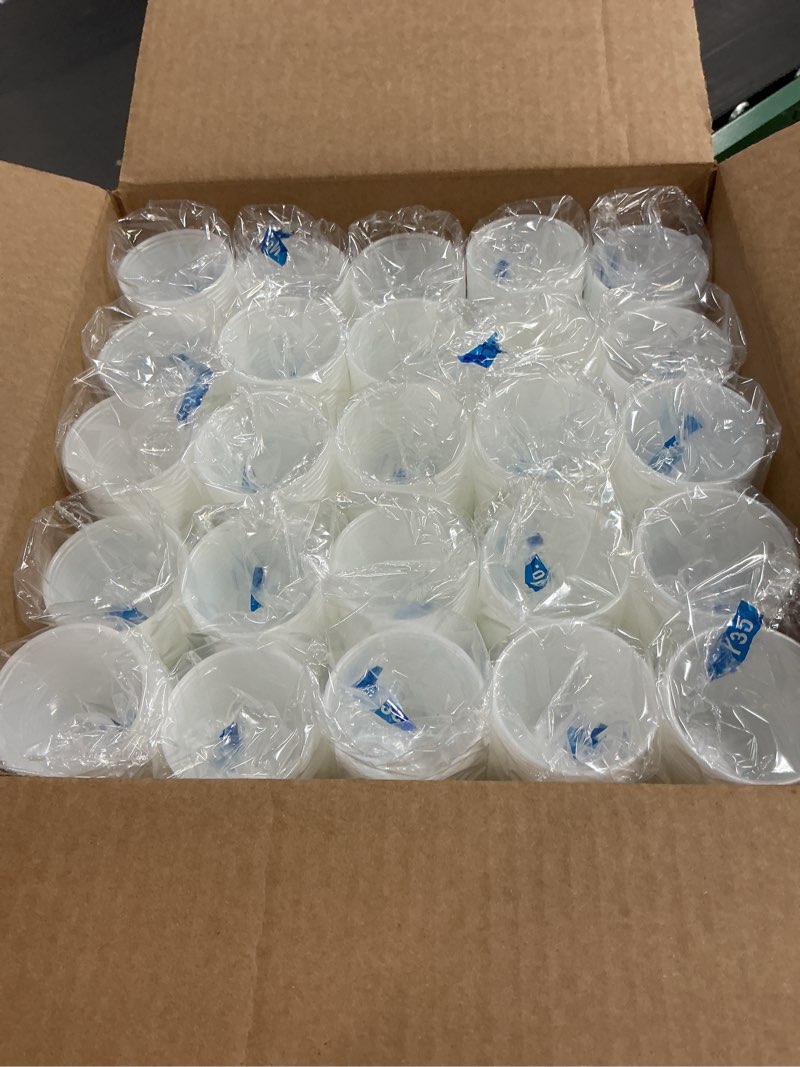 Condition photo showing New/Like New for conex galaxy disposable drinking cup clear plastic 3.5 oz. 2500 ct y35