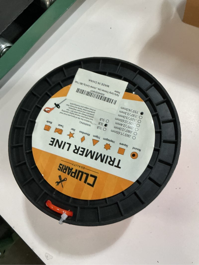 Condition photo showing New/Like New for parts camp trimmer line .155 inch heavy-duty string trimmer line 3lb trimmer cord by 288.7 foot 3.0 pounds