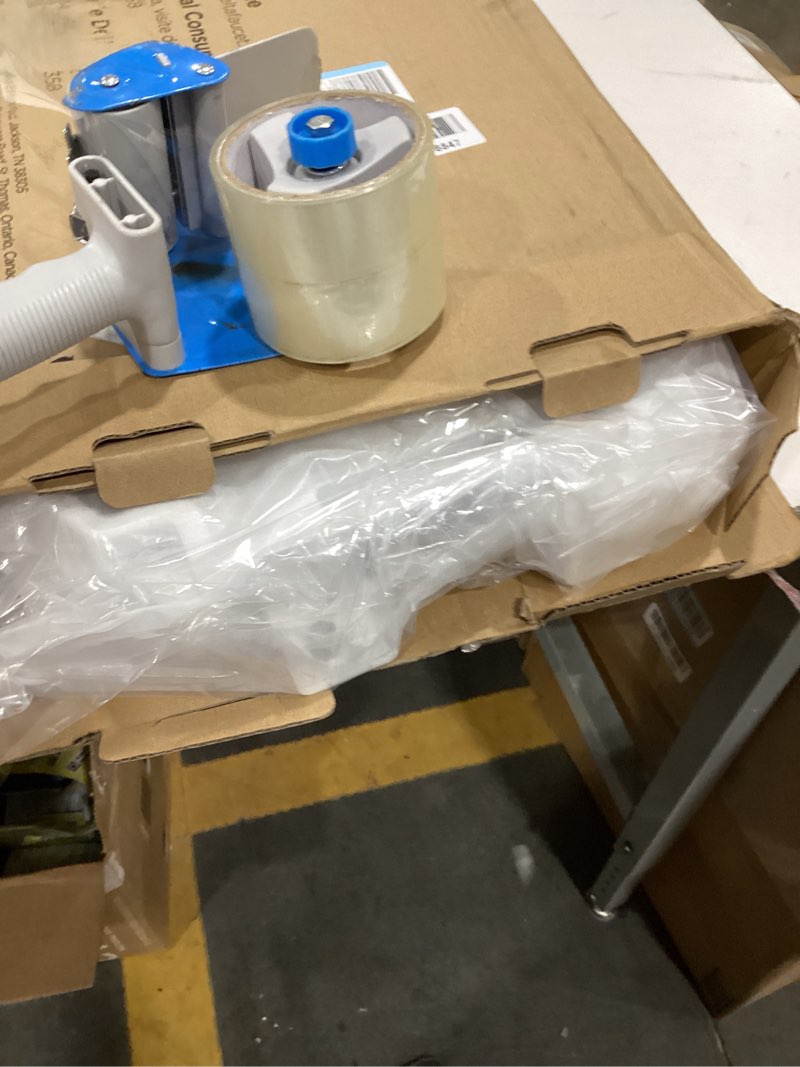 Condition photo showing As Is for Delta Faucet Wycliffe Slow Close Elongated Toilet Seat with Non-Slip Seat Bumpers, Soft Close Toilet Seat Elongated, Toilet Seat Slow Close, White 811901-WH