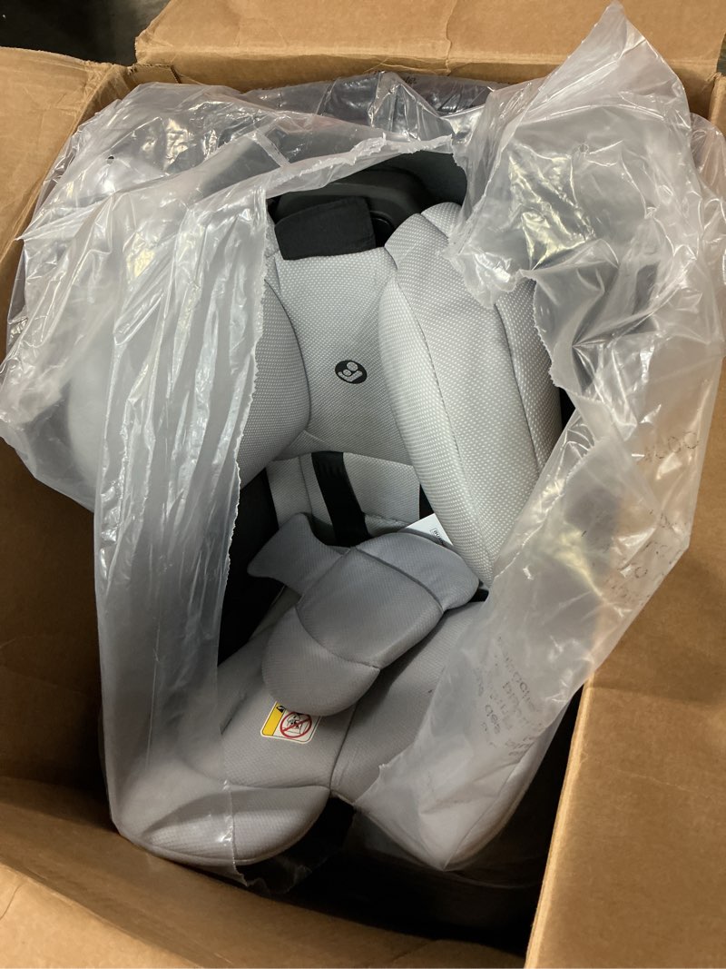 Condition photo showing Good Condition for maxi-cosi pria all-in-one convertible car seat, infant to toddler car seat, easy-install harness, machine-washable cover, 5-100 lbs, blackened pearl blackened pearl 2 original