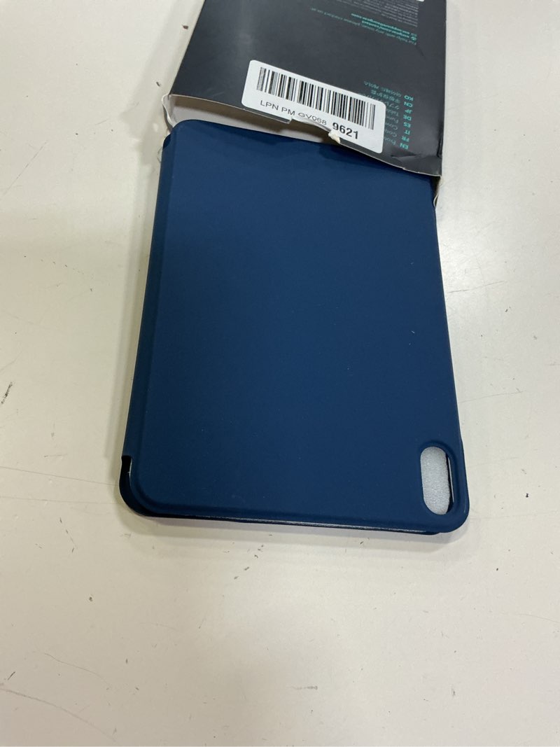 Condition photo showing Good Condition for esr for ipad mini 7 a17 pro case, ipad mini 7th/6th generation case (2024/2021), slim trifold two-way stand, powerful magnetic attachment, durable protection, supports pencil pro&pencil(usb-c), blue