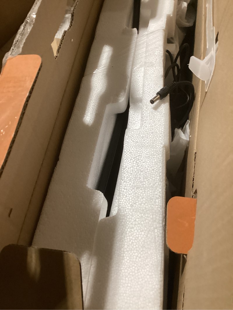 Condition photo showing New/Like New for SANSUI 27 Inch Curved 160Hz Gaming Monitor, 1500R Curved Computer Gaming Monitor FHD 1080P, 4000:1, 110% sRGB, FPS/RTS, 1Ms MPRT|FreeSync|HDR|Low Blue Light|HDMI DP| VESA Support, HDMI Cable Incl. 27 Inch 27" 160Hz Gaming Curved 1500R