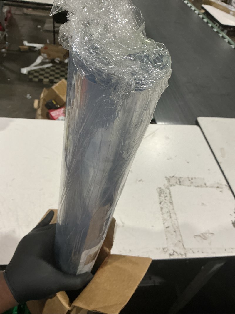 Condition photo showing Good Condition for warmstar clear table protector - 2mm thick, 42x96inch table cover, desk mat for coffee table, dining room 42" x 96"