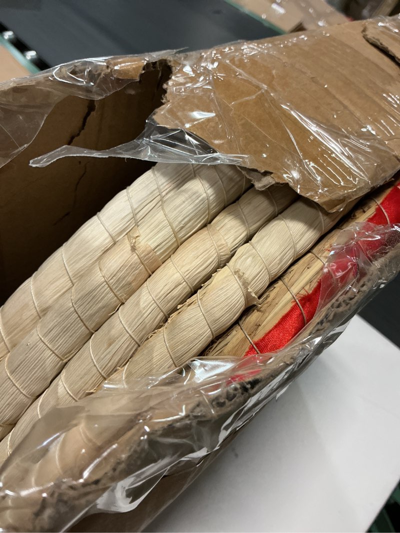 Condition photo showing Good Condition for traditional hand-made straw archery target,arrow target for recurve bow longbow or compound bow 20in / 5 layers