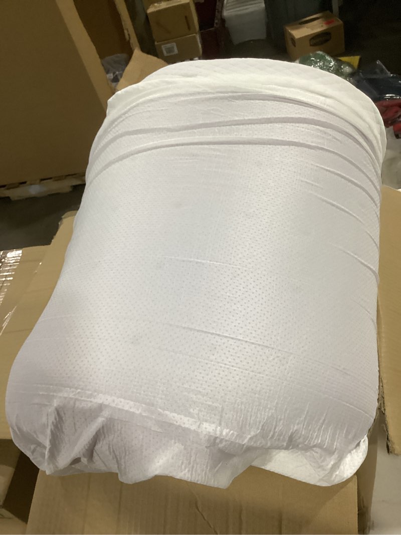 Condition photo showing As Is for SINWEEK 2 Inch Gel Memory Foam Mattress Topper Twin Size, Ventilated High Density Pad for Back Pain, Bed Topper with Removable Soft Cover, CertiPUR-US Certified Twin(39 x 75 inch) 2 Inch (White Cover)