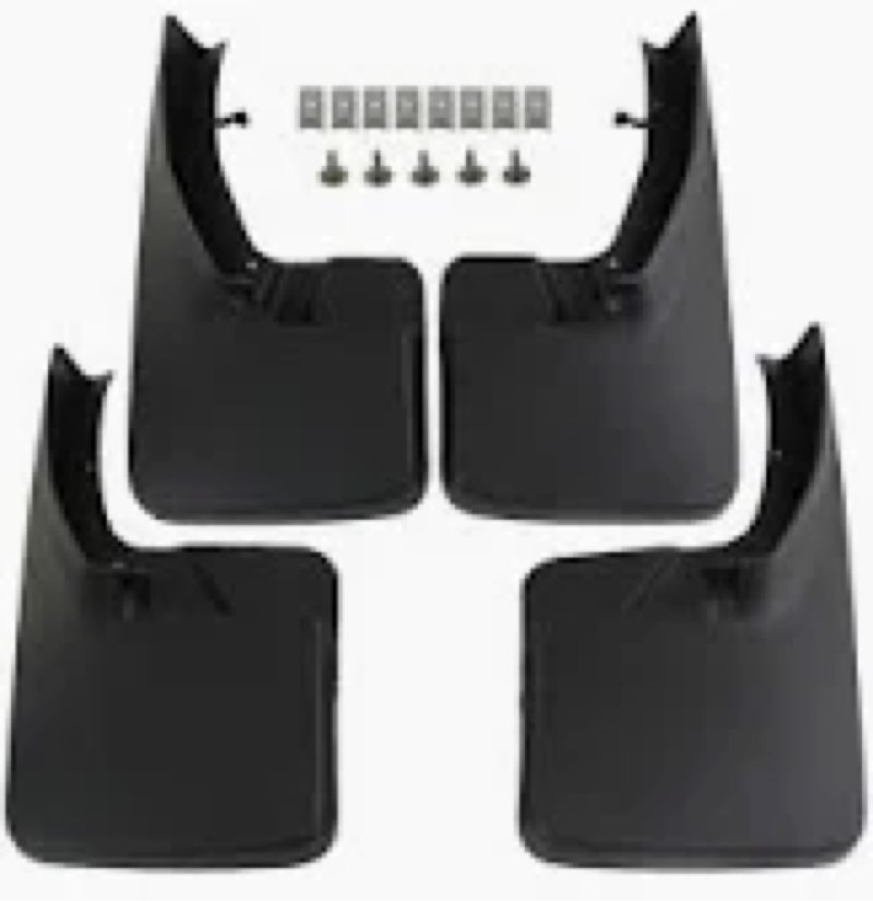 KIWI MASTER Mud Flaps for 2009-18 Dodge Ram 1500/2500/3500, 2019-2024 Ram 1500 Classic (Without OEM 