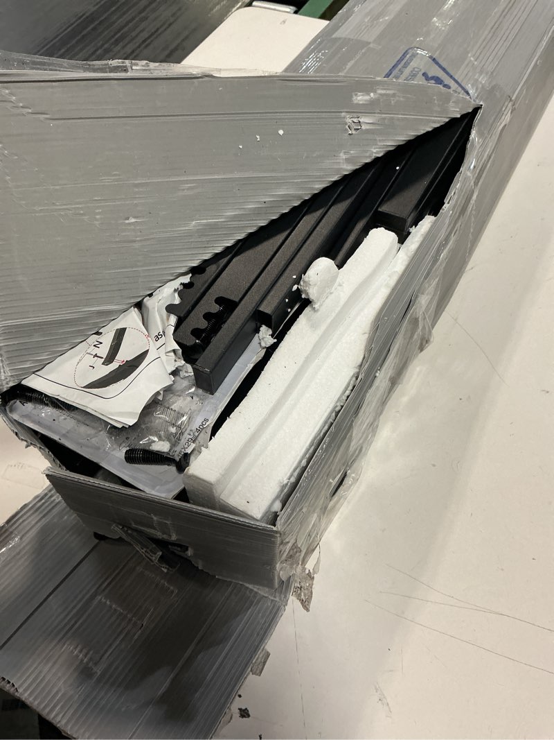 Condition photo showing Good Condition for Hafenpo 18 Inch Full Bed Frame - Sturdy Metal Platform Full Size, No Box Spring Needed, Heavy Duty, Easy Assembly, Strong Bearing Capacity, Under Bed Storage, Black