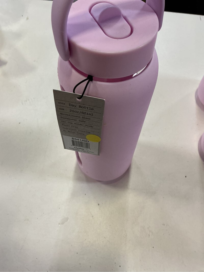 Condition photo showing New/Like New for bink day bottle flip cap pink