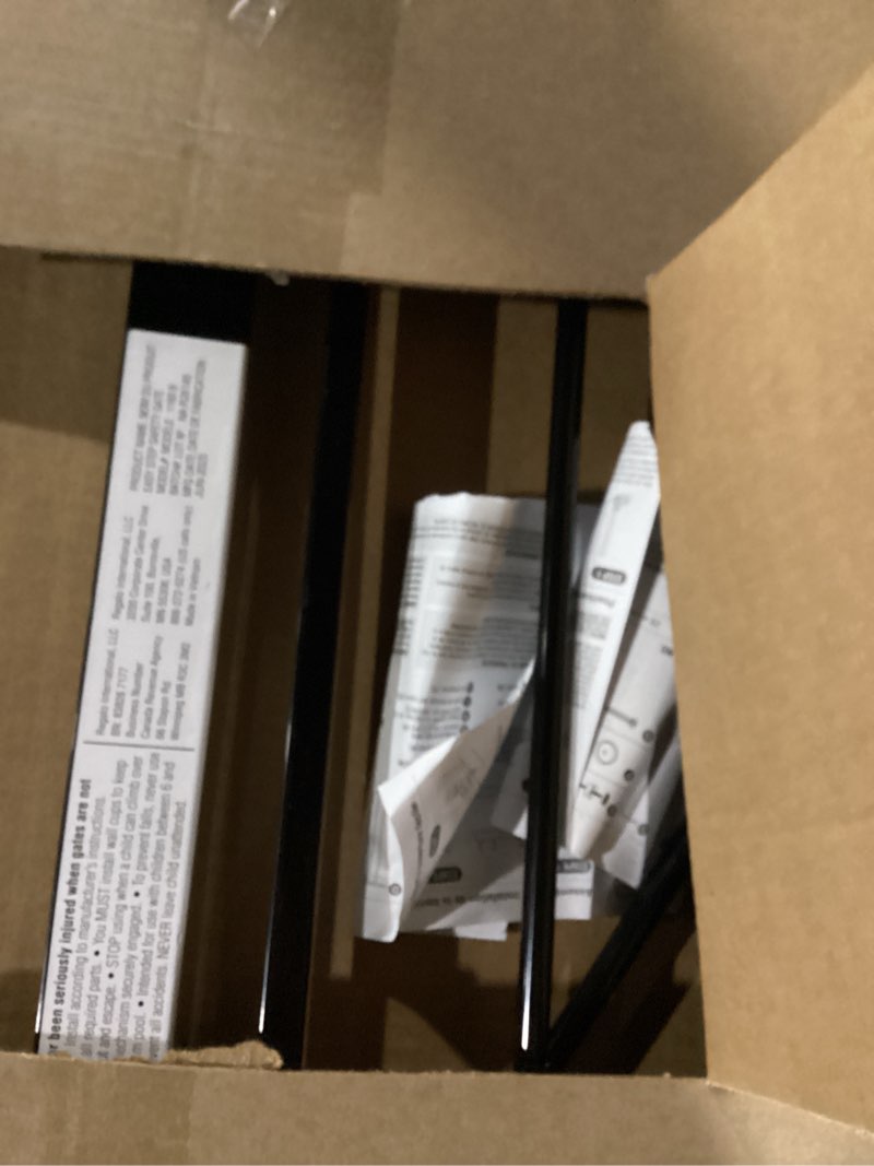 Condition photo showing Good Condition for Regalo Easy Step 38.5-Inch Wide Walk Thru Baby Gate, Includes 6-Inch Extension Kit, Pressure Mount Kit, Wall Cups, Black Black 29-38.5"W x 30"H