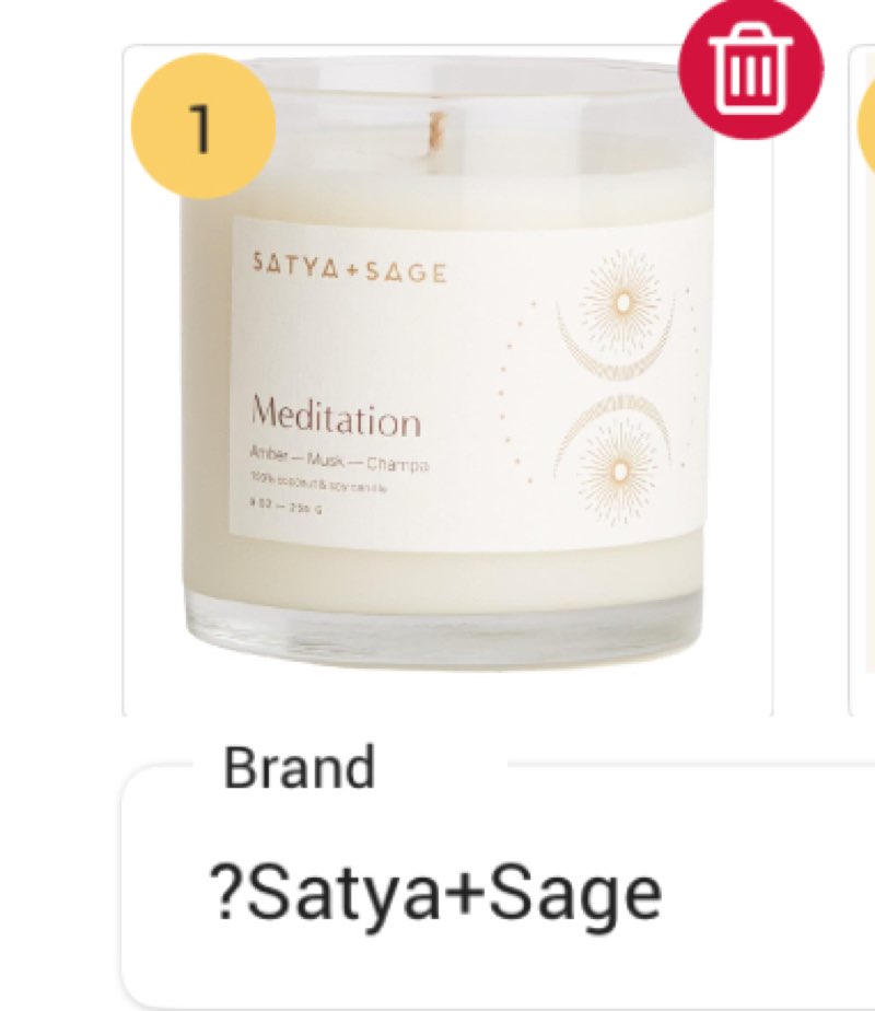 Satya+Sage Luxury Aesthetic Scented Candle (Meditation, 9oz – Amber, Incense, 50 Hours) | All Natural, Non-Toxic Coconut and Vegan Soy Wax w/Essential Oils for Massage, Relaxation | Hand Poured 9 OZ Meditation