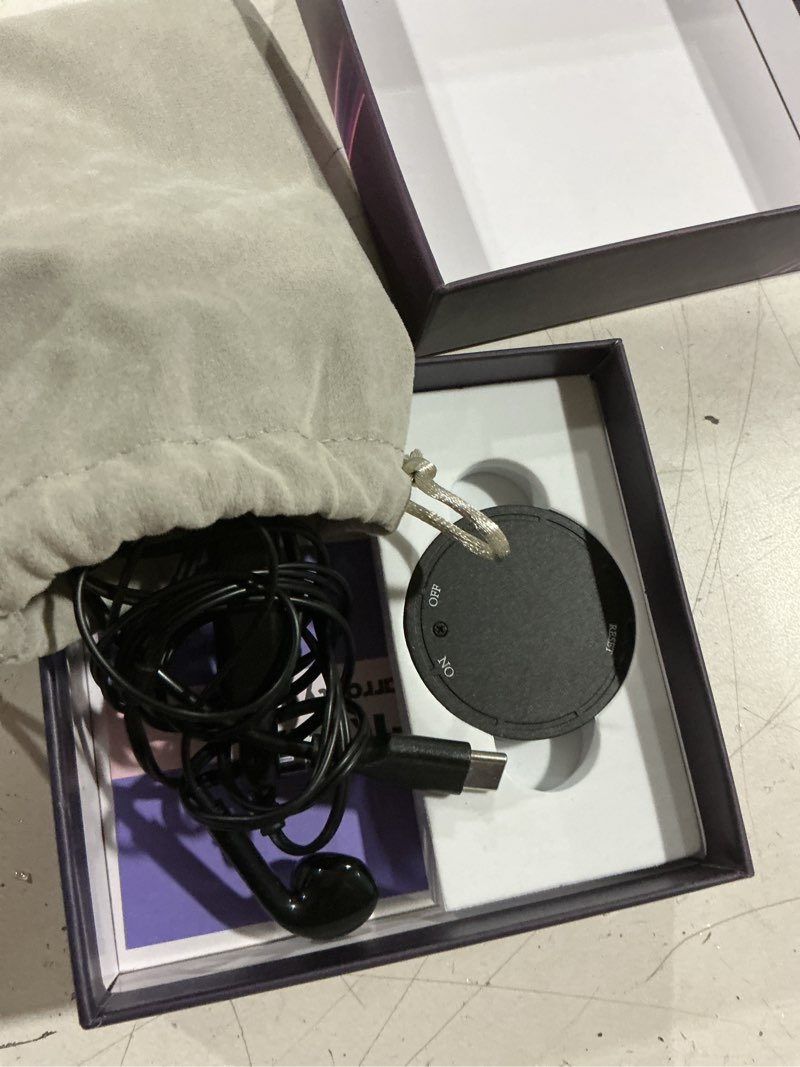 Condition photo showing As Is for 132g (9800 hour) voice activated recorder - elasound voice recorder with ai-intelligent triple noise