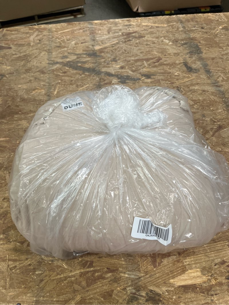 Condition photo showing Good Condition for organic airy gauze duvet cover set, full/queen, dune