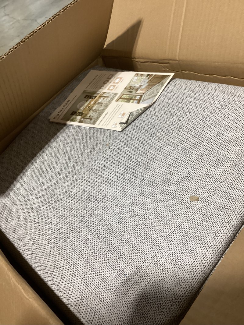 Condition photo showing Good Condition for 9x12 area rugs living room: washable vintage rug large non-slip stain resistant ultra soft low pile pet kids friendly carpets for bedroom dining room nursery home office decor - dark brown dark brown 9' x 12' (rectangular)
