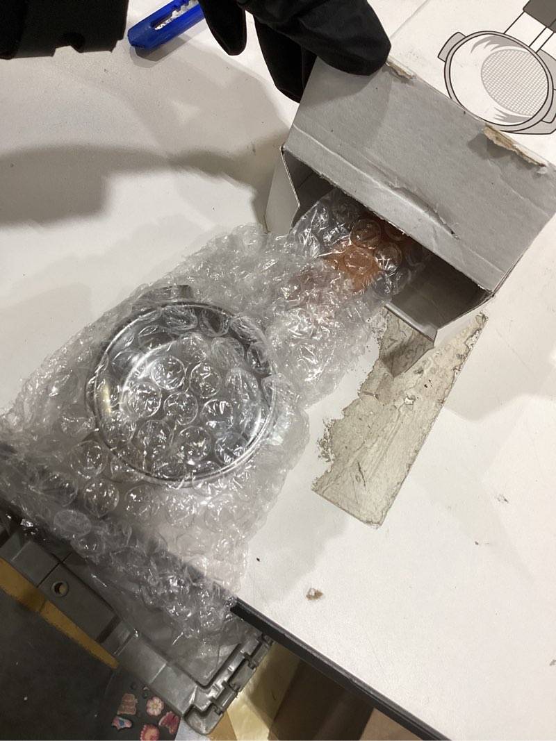Condition photo showing Good Condition for 51mm Bottomless Portafilter 3 Ears Compatible with CASABREWS CM5418 and 3700 Series | with Stainless Steel Double Shot Capacity Cup Filter Basket