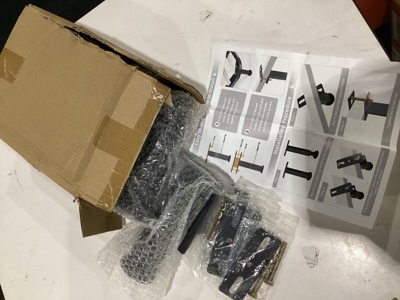 Condition photo showing Good Condition for bed support legs, 6pcs replacement adjustable bed risers, 7.3-12 in heavy duty metal furniture feet with non-slip rubber base for king queen slats, couch, table, sofa 7.3-12 inch