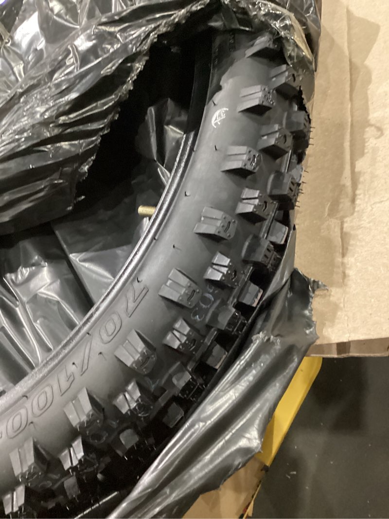 Condition photo showing Good Condition for 80/100-19 electric dirt bike tire with 2.75/3.00-19 tube for surron light bee x lbx l1e ultrabee segway x260 mx5 mx4 mx3 dirt pit bike motorcycle - off-road - 6pr 55p tt