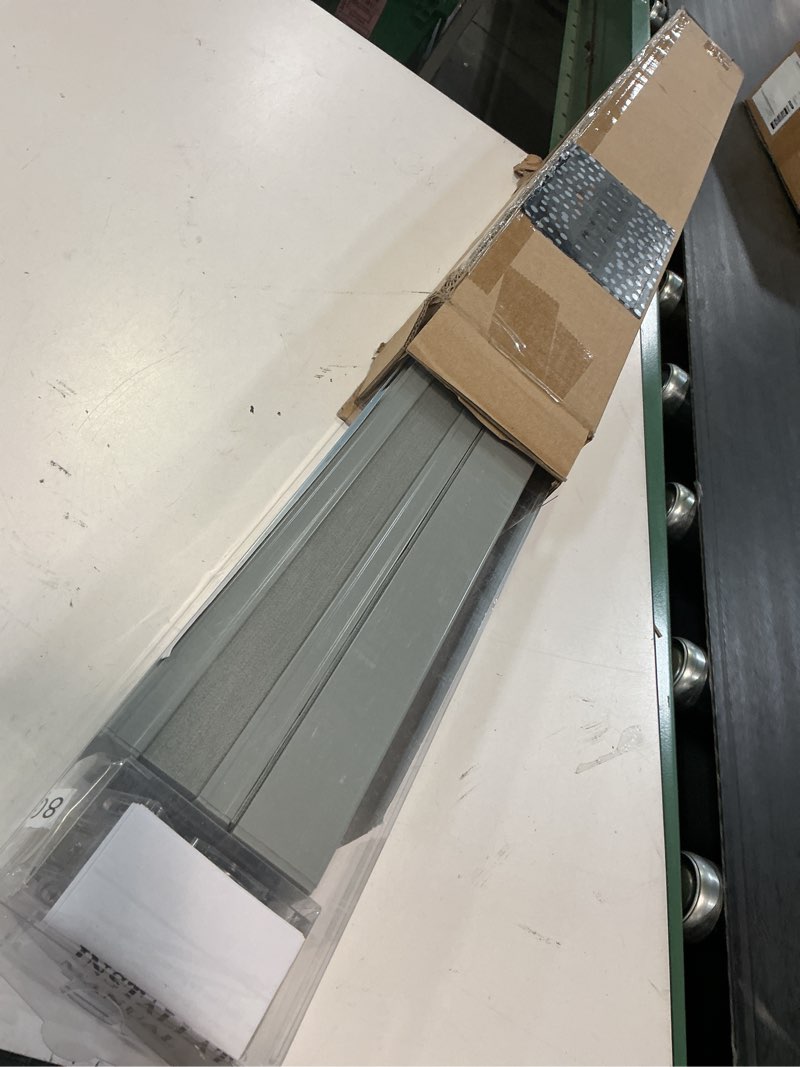 Condition photo showing New/Like New for myshade top down bottom up?tdbu? cellular shades, 1.5 inch cordless blackout honeycomb pleated blinds for windows home bedroom office, light control, thermal insulated, 33" w x 64" h, gray gray-blackout 33"w x 64"h
