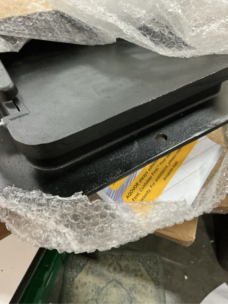 Condition photo showing Good Condition for chimney damper kit 13"x13", air tight chimney damper for wood-fueled masonry fireplaces, made of cast aluminum material, energy efficient, rust, rain and snow resistant