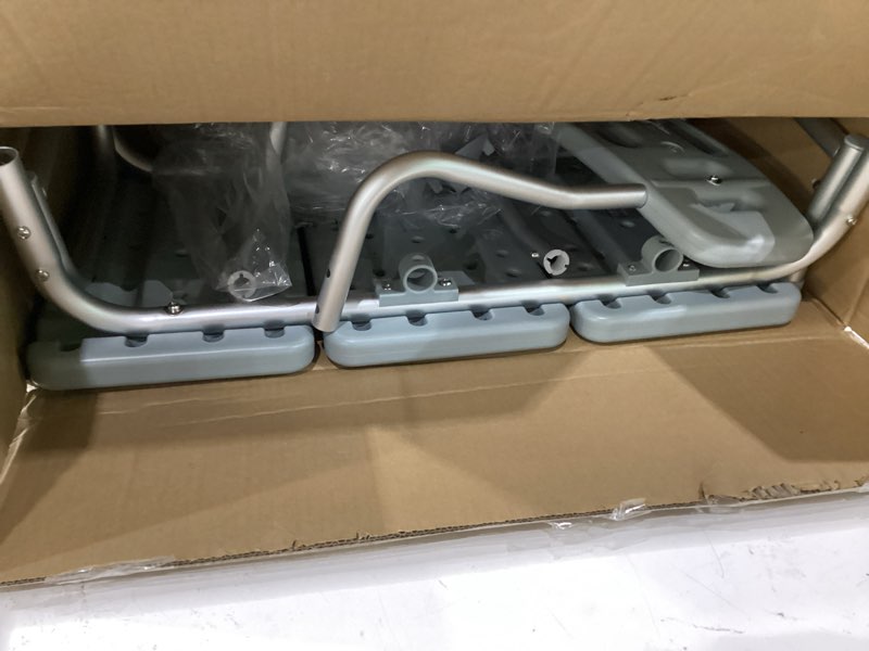 Condition photo showing As Is for transfer bench kd,tool free, 1/cs