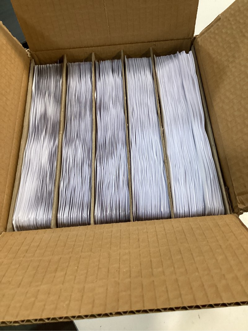 Condition photo showing New/Like New for 500 self seal number 10 single right window envelopes - security lining - designed for secure mailing of invoices, documents, and business statements, 4 1/8 x 9 1/2 inches, 500 ct