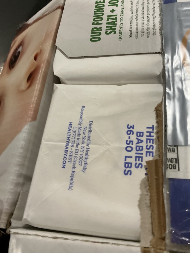 Condition photo showing New/Like New for SmartyPants Pull Up Style Diapers | EWG Verified Safe & Plant-Based | Quilted 360 Waistband, Super Absorbent for Overnight Leak Protection | Training Pants by HealthyBaby | Size 7 (30 Count) Size 7 (36-50 Pound)