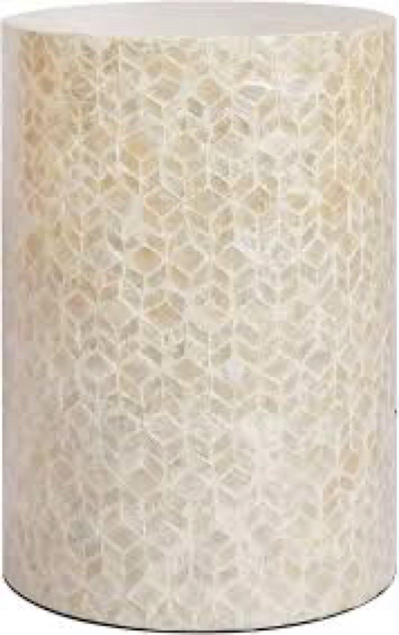 Pemar round drim end table PM24-TH06