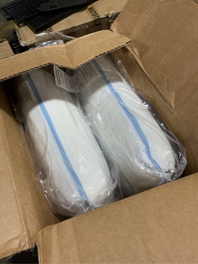Condition photo showing New/Like New for sealy dreamlife us standard size memory foam cooling pillow with sealychill cooling gel, removable machine-washable cover, made in the usa (2 pack) dreamlife 2-pack standard