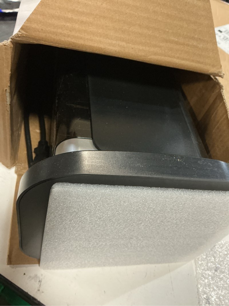 Condition photo showing As Is for space heaters for indoor use, 1500w ptc ceramic electric heater with thermostat, room temperature display, 70° oscillation, remote control, 12h timer, quiet portable heater for office bedroom