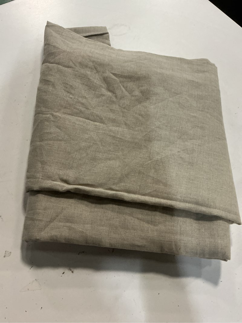 Condition photo showing Good Condition for  quince european linen true blackout curtain 48x84