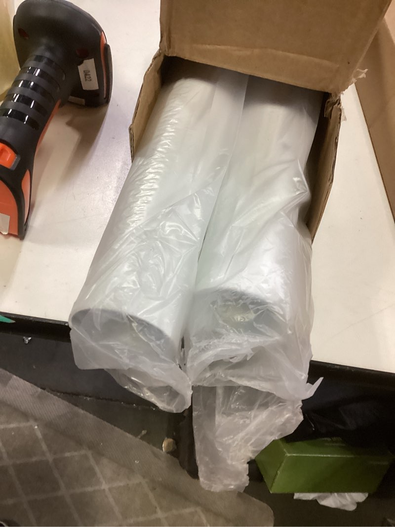 Condition photo showing Good Condition for QLLY 28 inch Adjustable Tall Metal Desk Legs, Office Table Furniture Leg Set, Set of 4 (White) 28 inch White