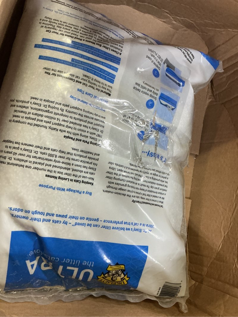 Condition photo showing Good Condition for Dr. Elsey's Ultra Unscented Clumping Clay Cat Litter 18 lb Bag