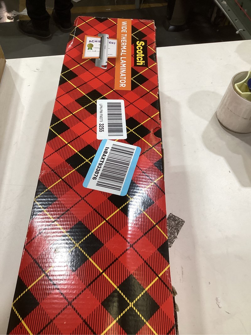 Condition photo showing Good Condition for Scotch Thermal Laminator, Extra Wide 13 Inch Input, Ideal for Teachers, Small Offices, or Home (TL1302X)