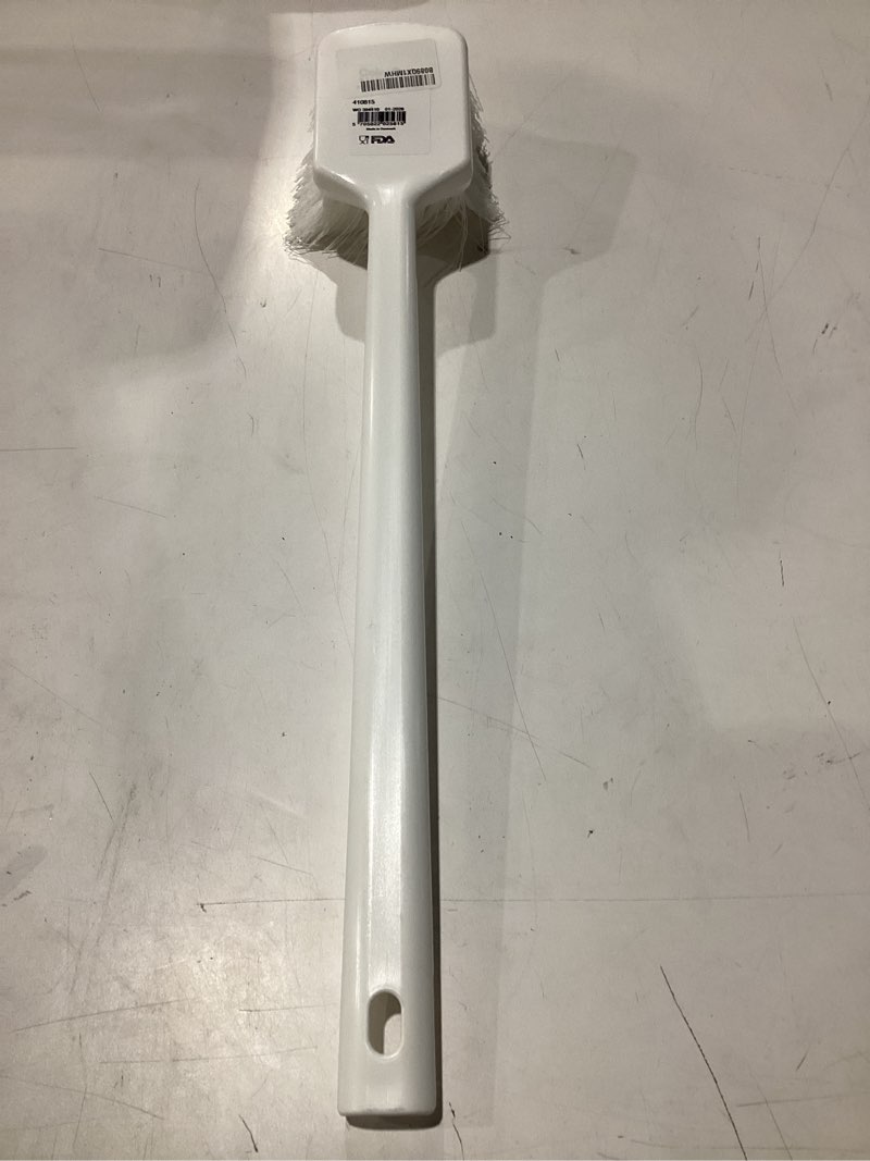 Condition photo showing Good Condition for remco - a vikan company colorcore 20" long handle scrubbing brush, stiff white