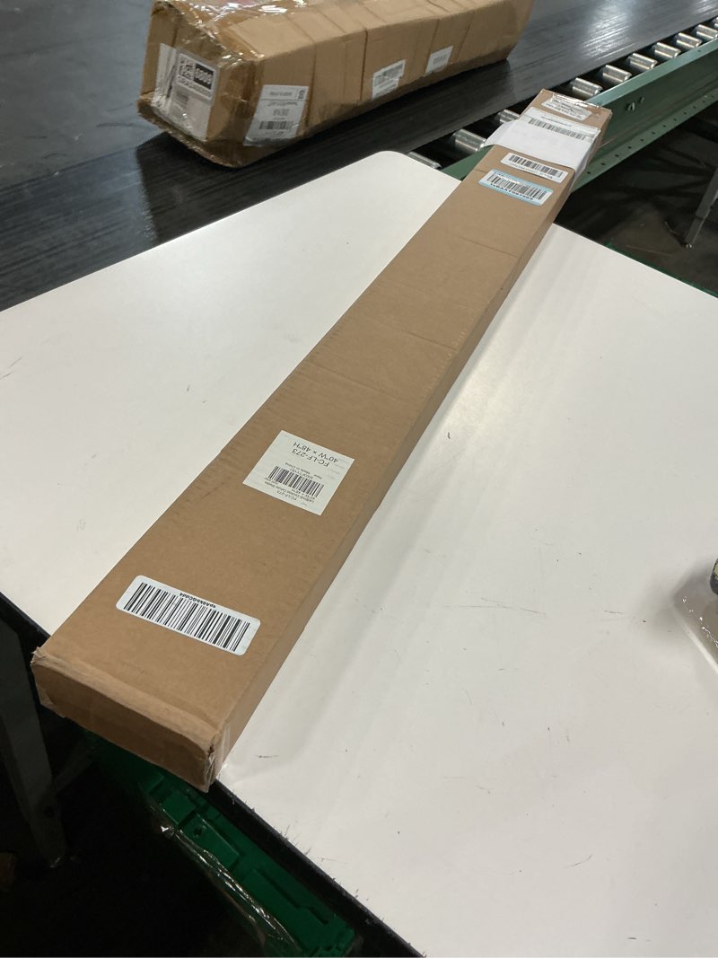 Condition photo showing New/Like New for LazBlinds Cordless Cellular Shades, Light Filtering Honeycomb Shades for Home, Thermal Insulation Noise Reduction Blinds for Windows, 40'' W x 48'' H, Grey Light Filtering-grey 40'' W x 48'' H