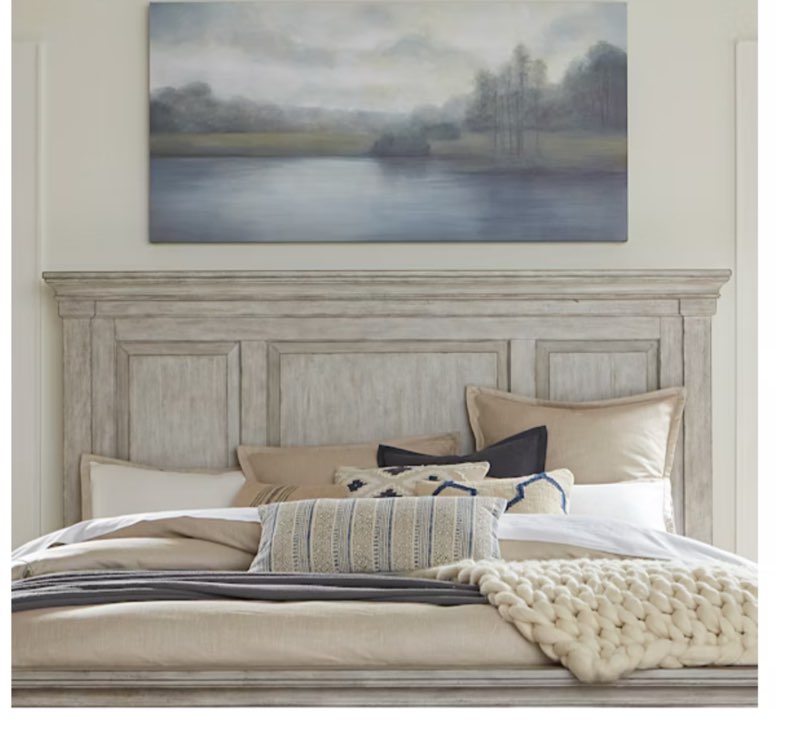 Incomplete box 1 only) Queen Panel Headboard