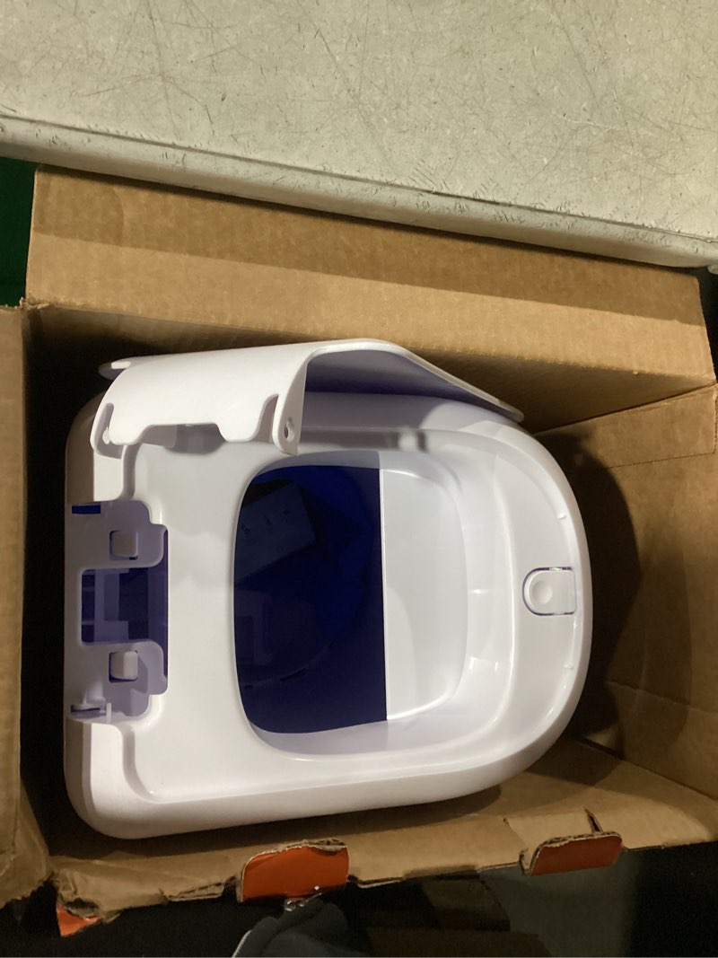 Condition photo showing As Is for Diaper Genie Signature Gift Set | Includes Easy Roll Refill with 48 Bags | Holds Up to 2256 Newborn Diapers, Plastic