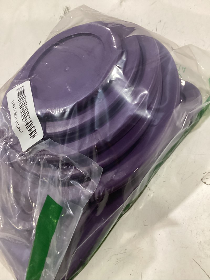 Condition photo showing Good Condition for Replacement Lids for Pyrex Glass Food Storage Containers Rectangular (1) 1-Cup (2) 2-Cup (2) 4-Cup (1) 7-Cup (2) 3-Cup (1) 6-Cup Round Rectangle (Purple)