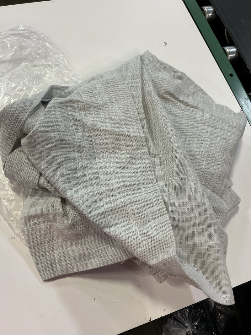 Condition photo showing Good Condition for cotton sheer curtain set (set of 2) size 48in x 84in 