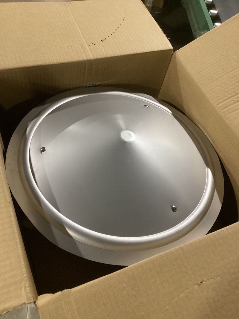 Condition photo showing New/Like New for 12 inch chimney cap,adjustable chimney cap (fits 11.9" - 12.3" round flues) - 12" stainless steel cone top with screen, round chimney cap reinforced round rain cover for vents all-round protection