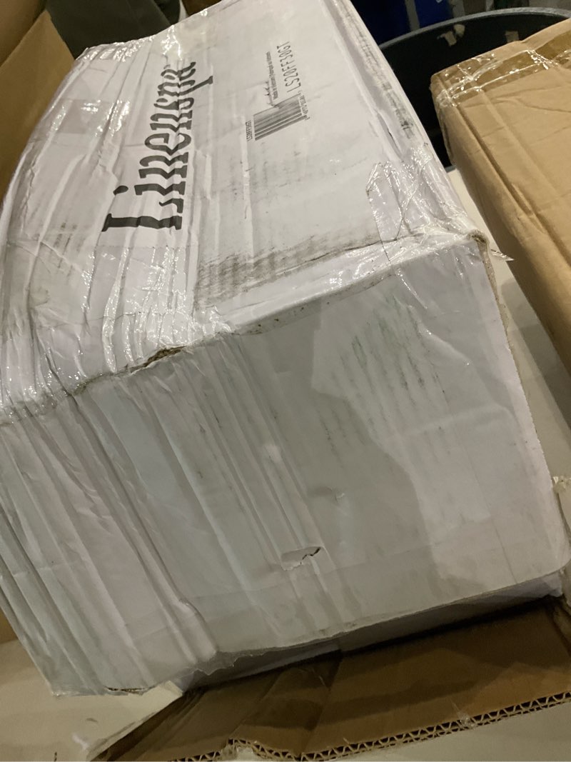 Condition photo showing Good Condition for LINENSPA Memory Foam Mattress Topper - 2 Inch Gel Infused Memory Foam - Plush Feel - Cooling and Pressure Relieving - CertiPUR Certified - Dorm Room Essentials - Full Size Full 2 Inch Topper Only