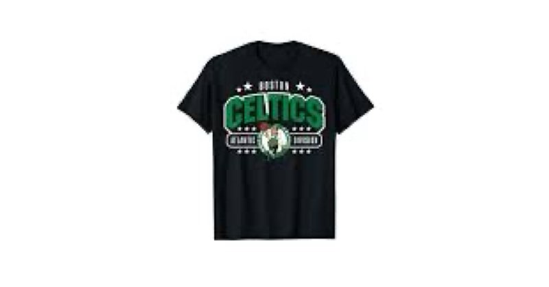 SIZE m Junk Food NBA - Boston Celtics - Monochromatic Arch - Officially Licensed Adult Short Sleeve Fan Tee for Men and Women Black